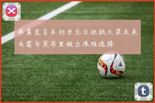 弗莱直言米切尔无法独挑大梁未来或需与莫布里做出艰难选择